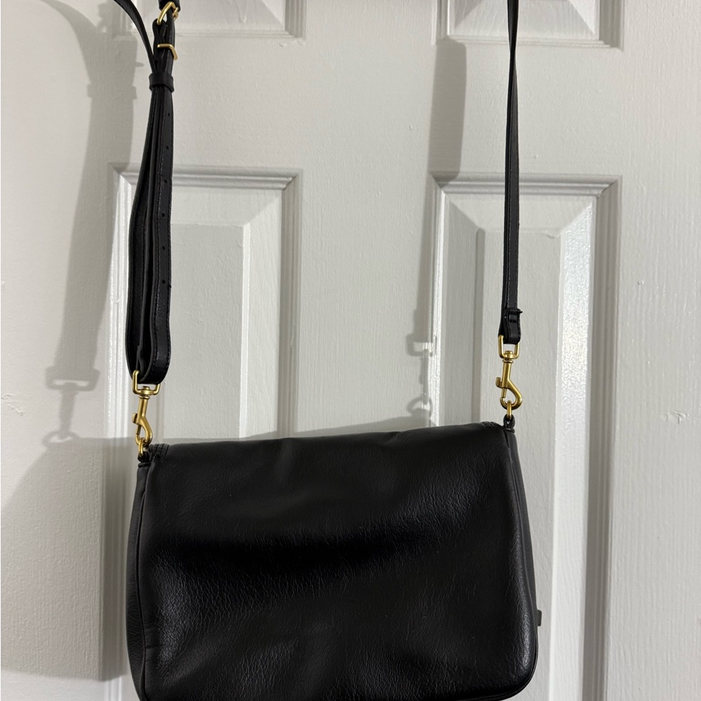 zara black satchel bag